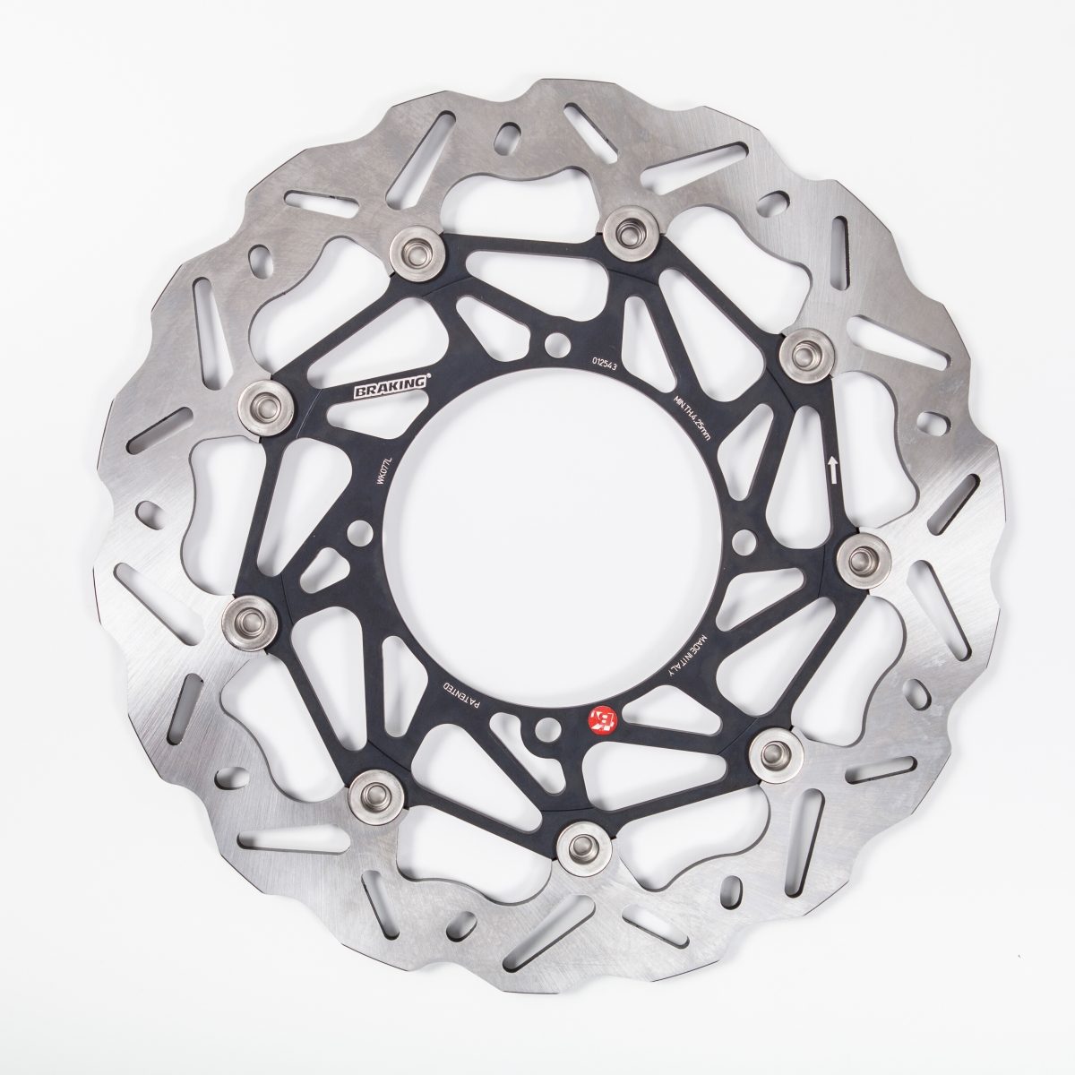 BRAKE DISC WAVE FLOATING AL-HUB SK2 320