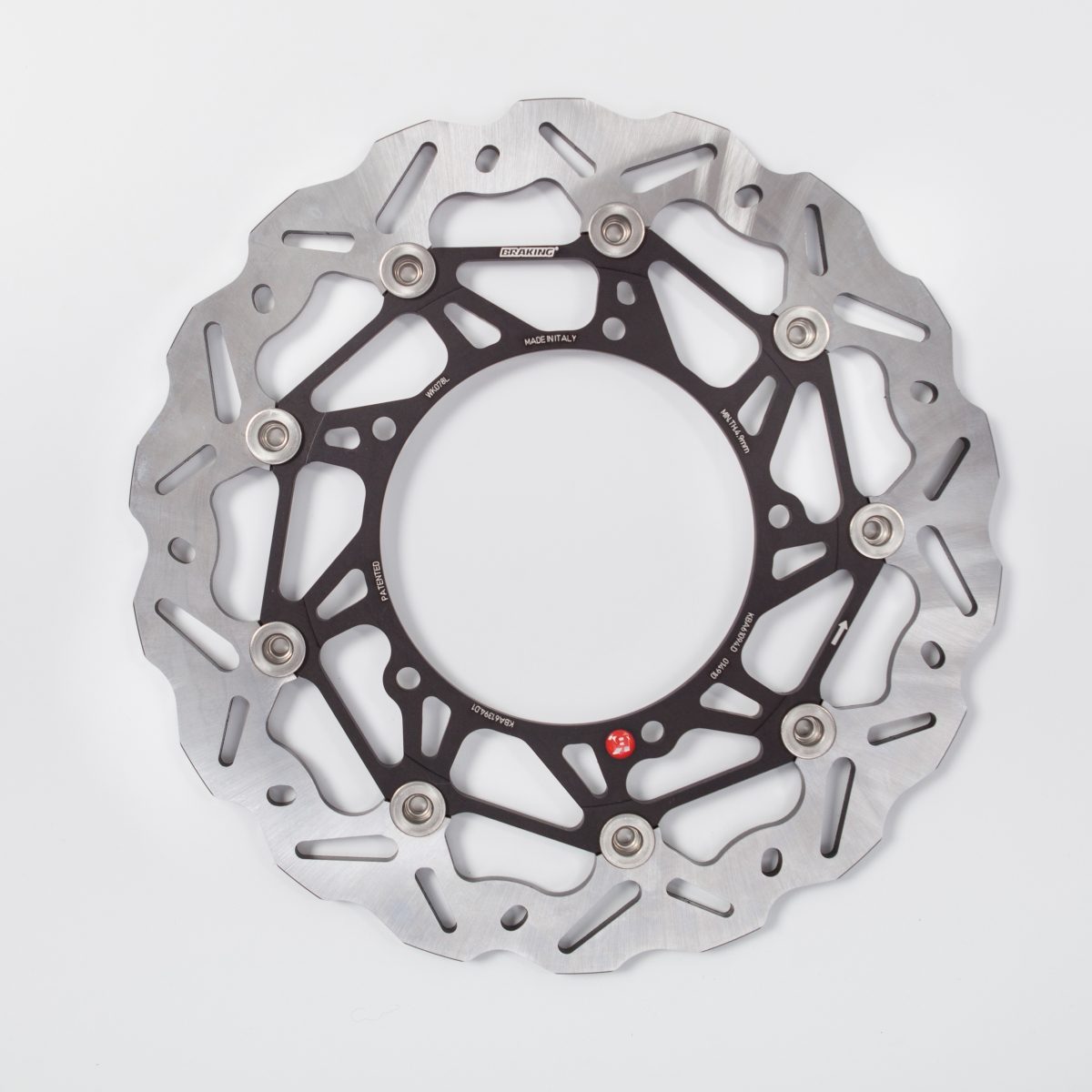 BRAKE DISC WAVE FLOATING AL-HUB SK2 310