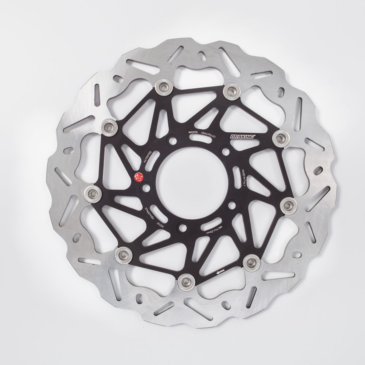 BRAKE DISC WAVE FLOATING AL-HUB SK2 320