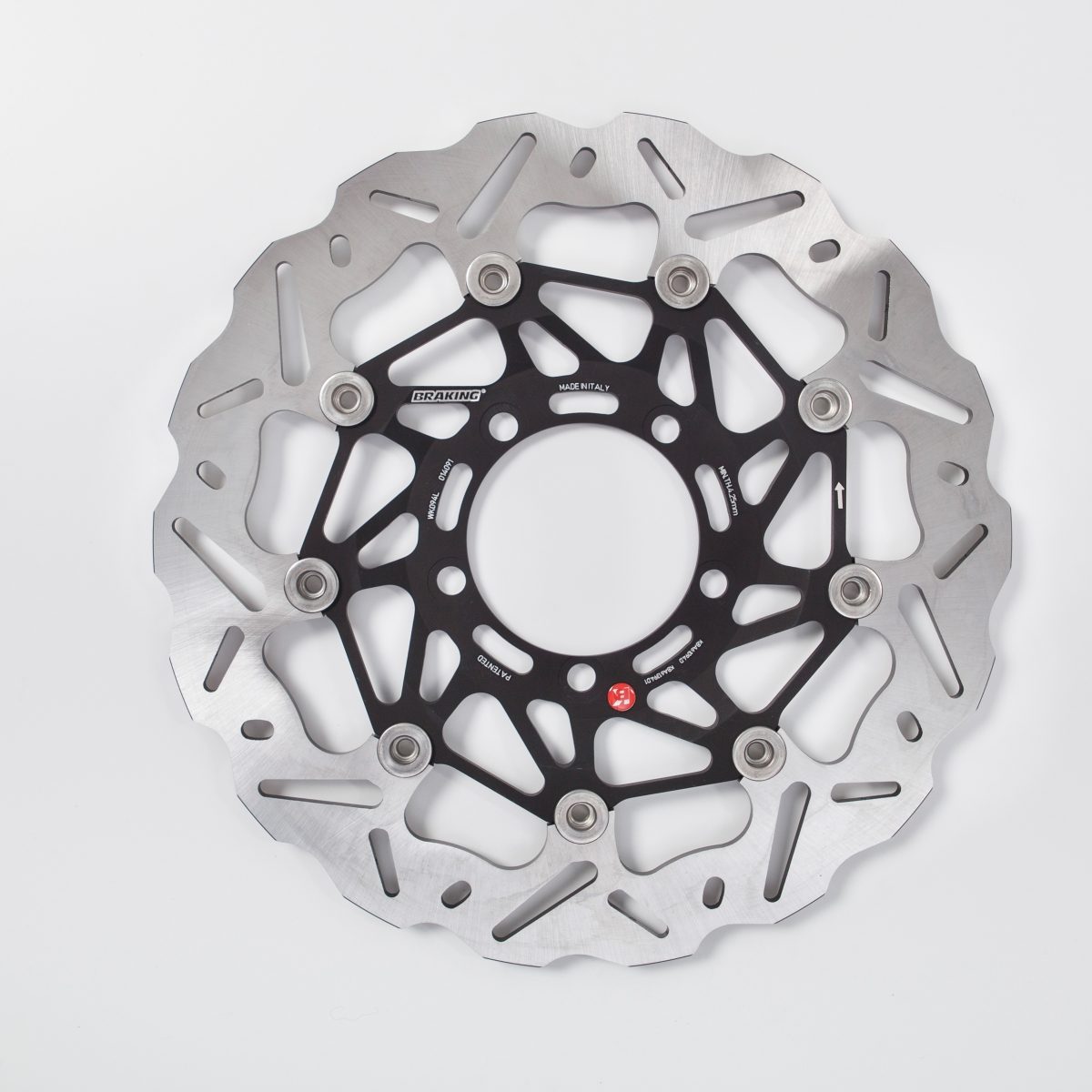 BRAKE DISC WAVE FLOATING AL-HUB SK2 310