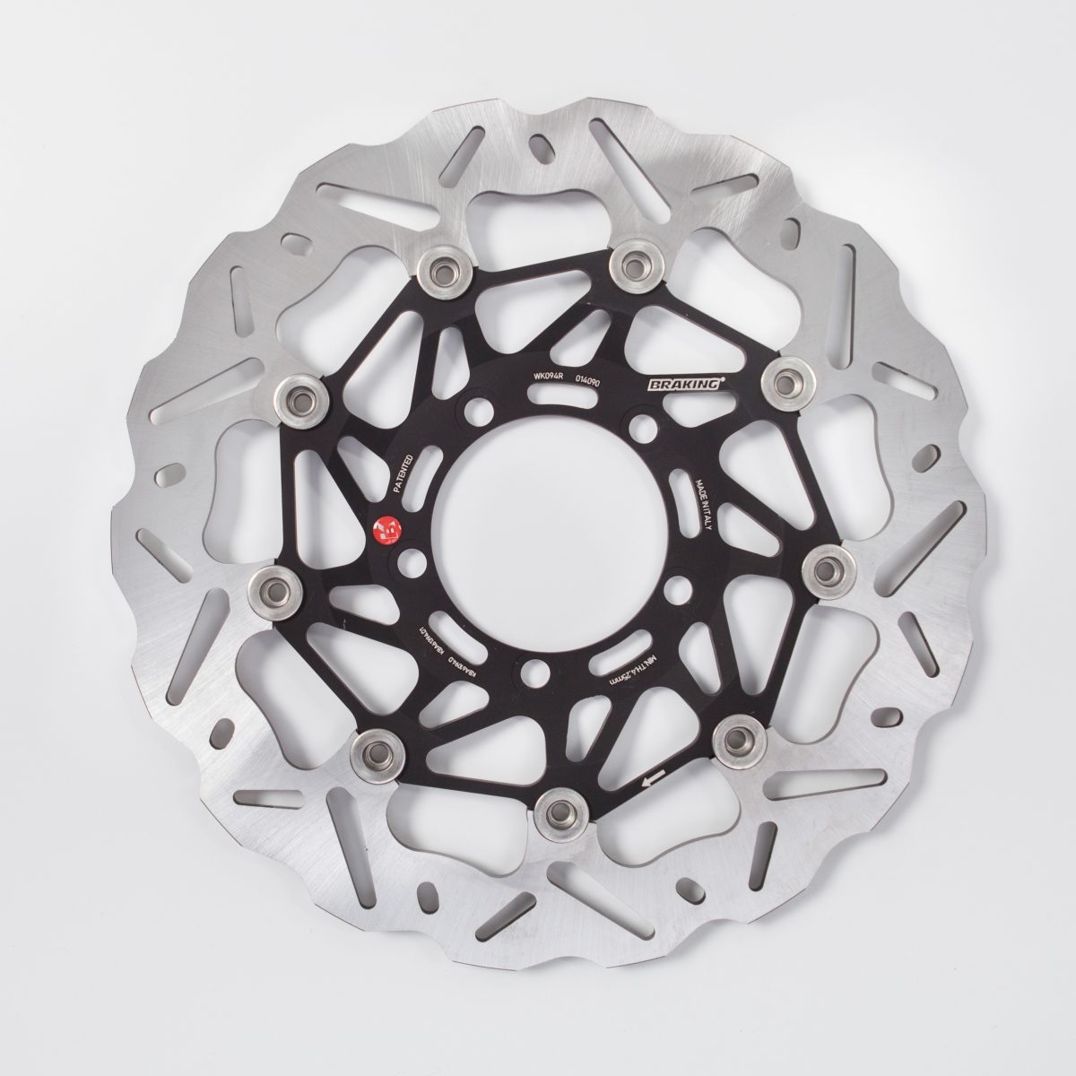 BRAKE DISC WAVE FLOATING AL-HUB SK2 310