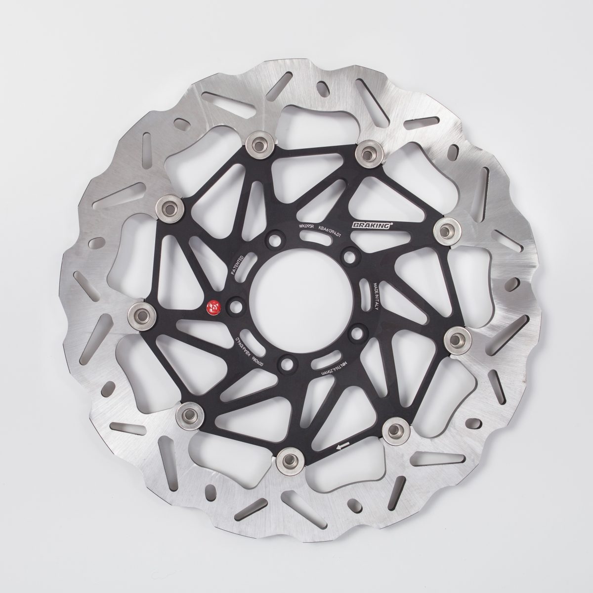 BRAKE DISC WAVE FLOATING AL-HUB SK2 330