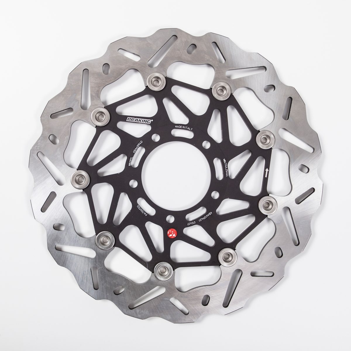 BRAKE DISC WAVE FLOATING AL-HUB SK2 305