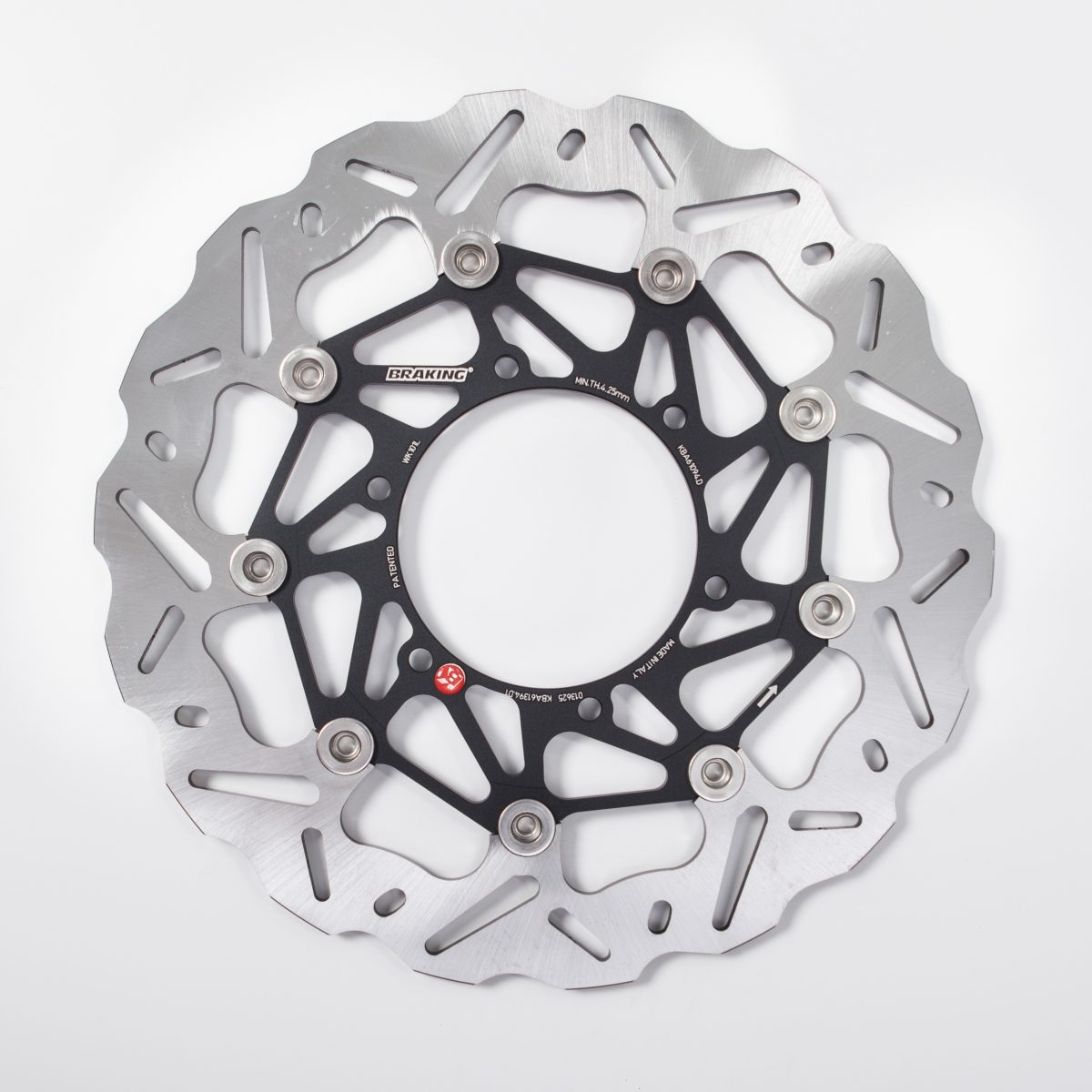 BRAKE DISC WAVE FLOATING AL-HUB SK2 310