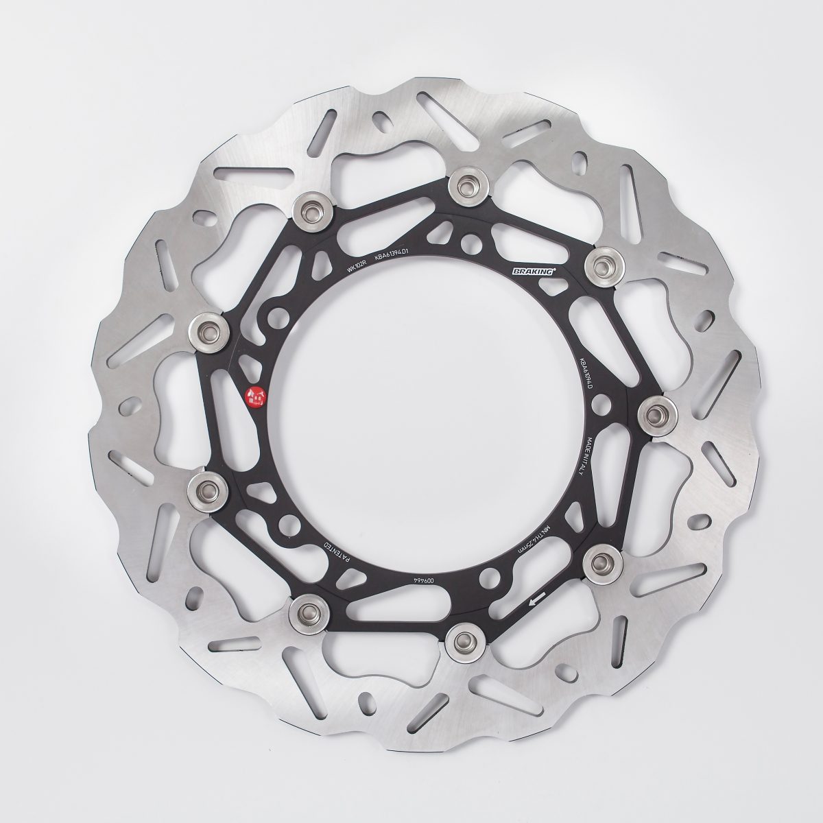 BRAKE DISC WAVE FLOATING AL-HUB SK2 320