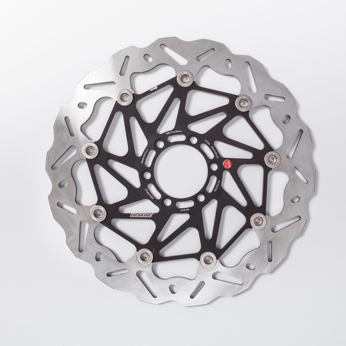 BRAKE DISC WAVE FLOATING AL-HUB SK2 320