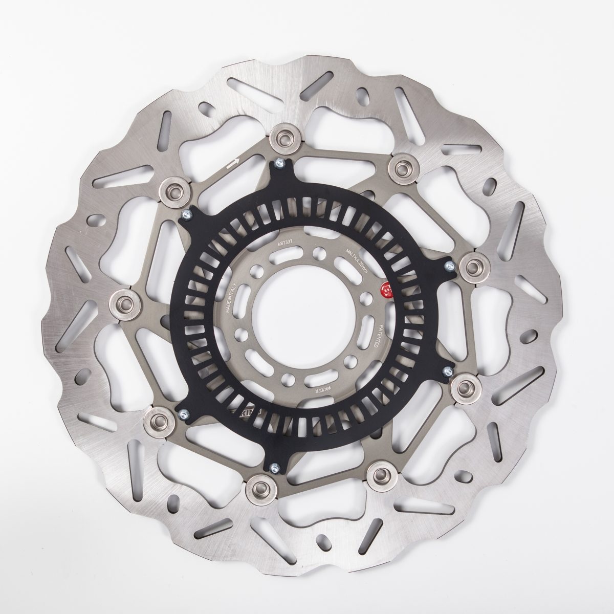BRAKE DISC WAVE FLOATING AL-HUB SK2 320