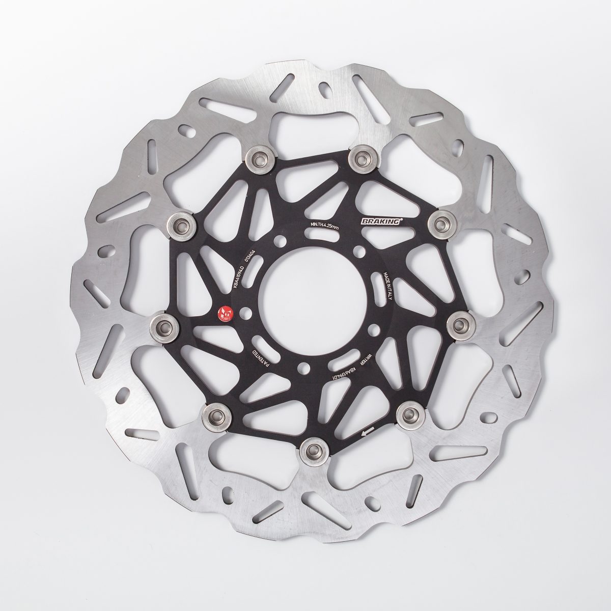 BRAKE DISC WAVE FLOATING AL-HUB SK2 320
