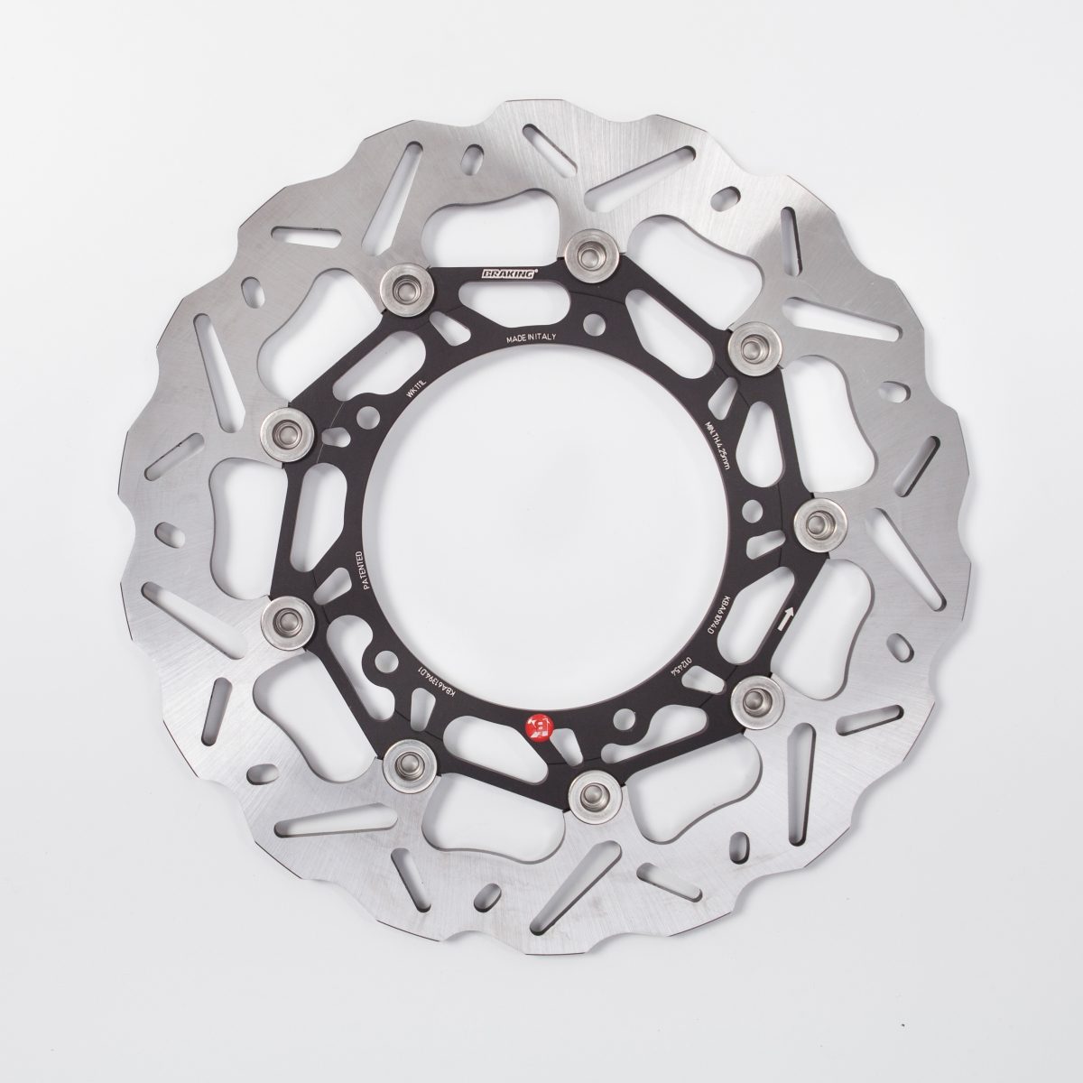 BRAKE DISC WAVE FLOATING AL-HUB SK2 310