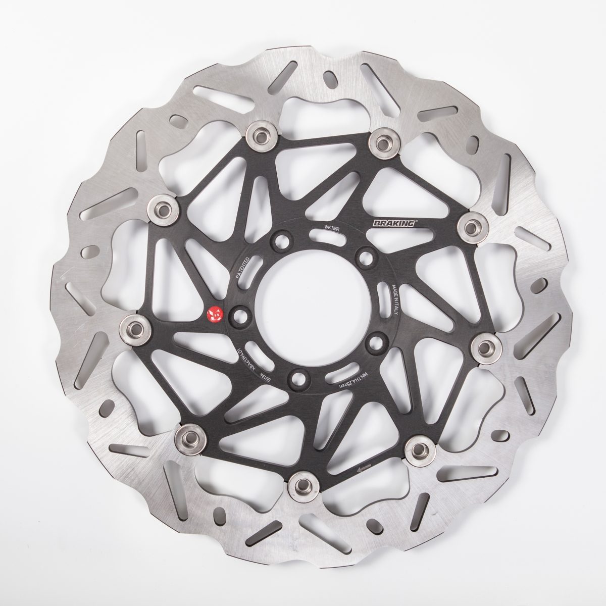 BRAKE DISC WAVE FLOATING AL-HUB SK2 320