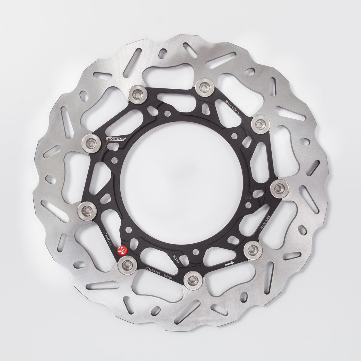 BRAKE DISC WAVE FLOATING AL-HUB SK2 300