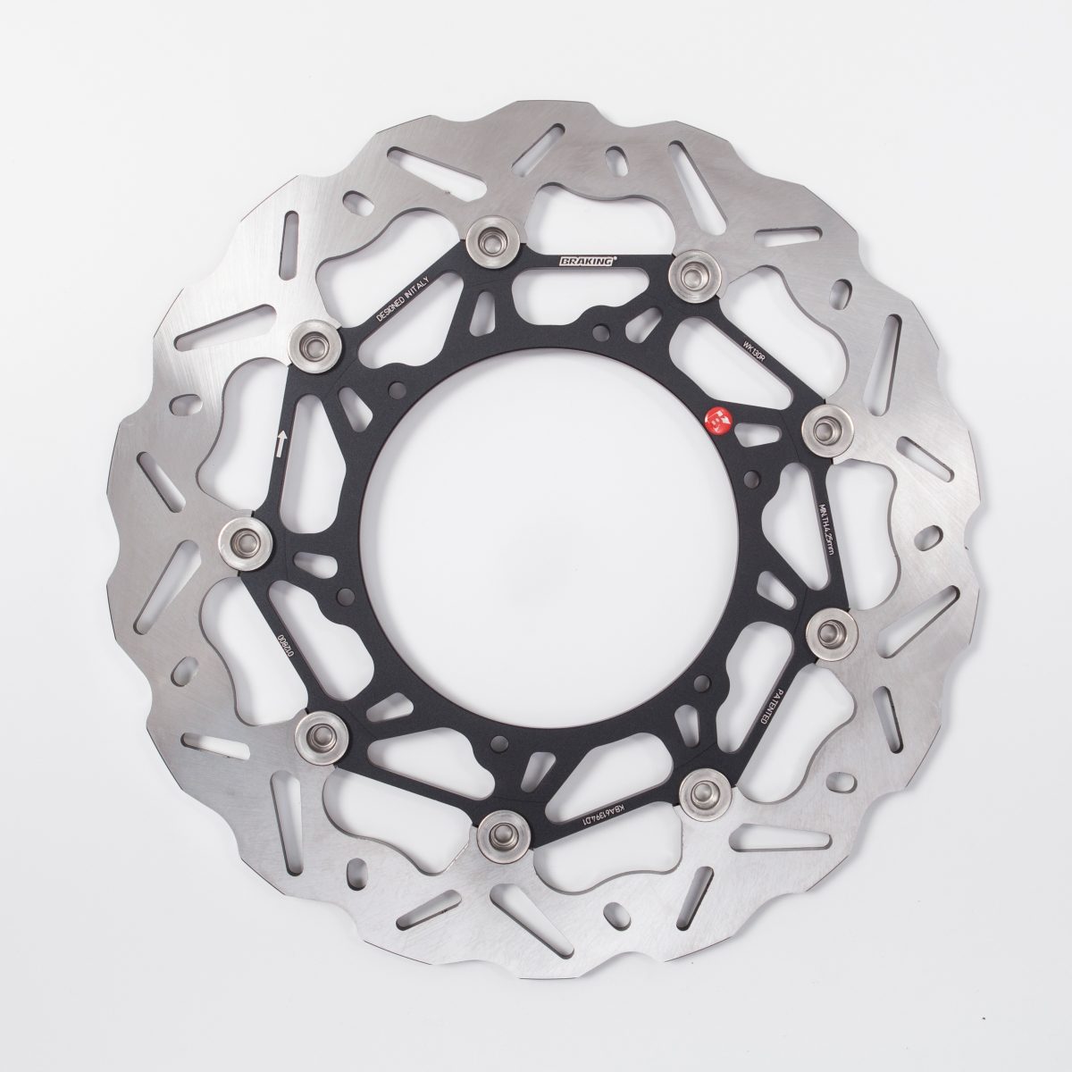 BRAKE DISC WAVE FLOATING AL-HUB SK2 320