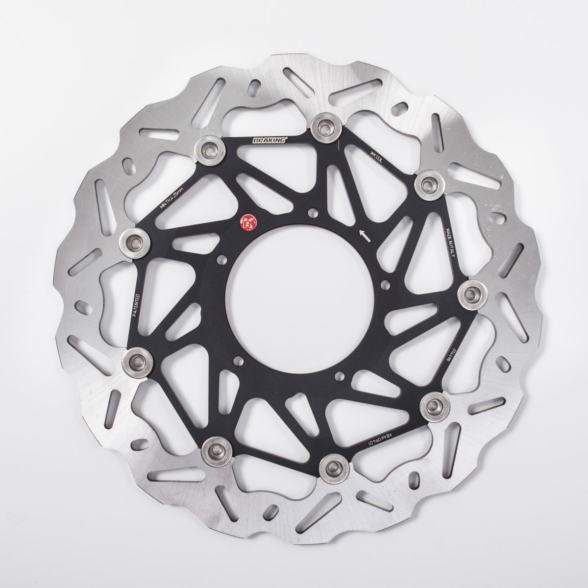 BRAKE DISC WAVE FLOATING AL-HUB SK2 310