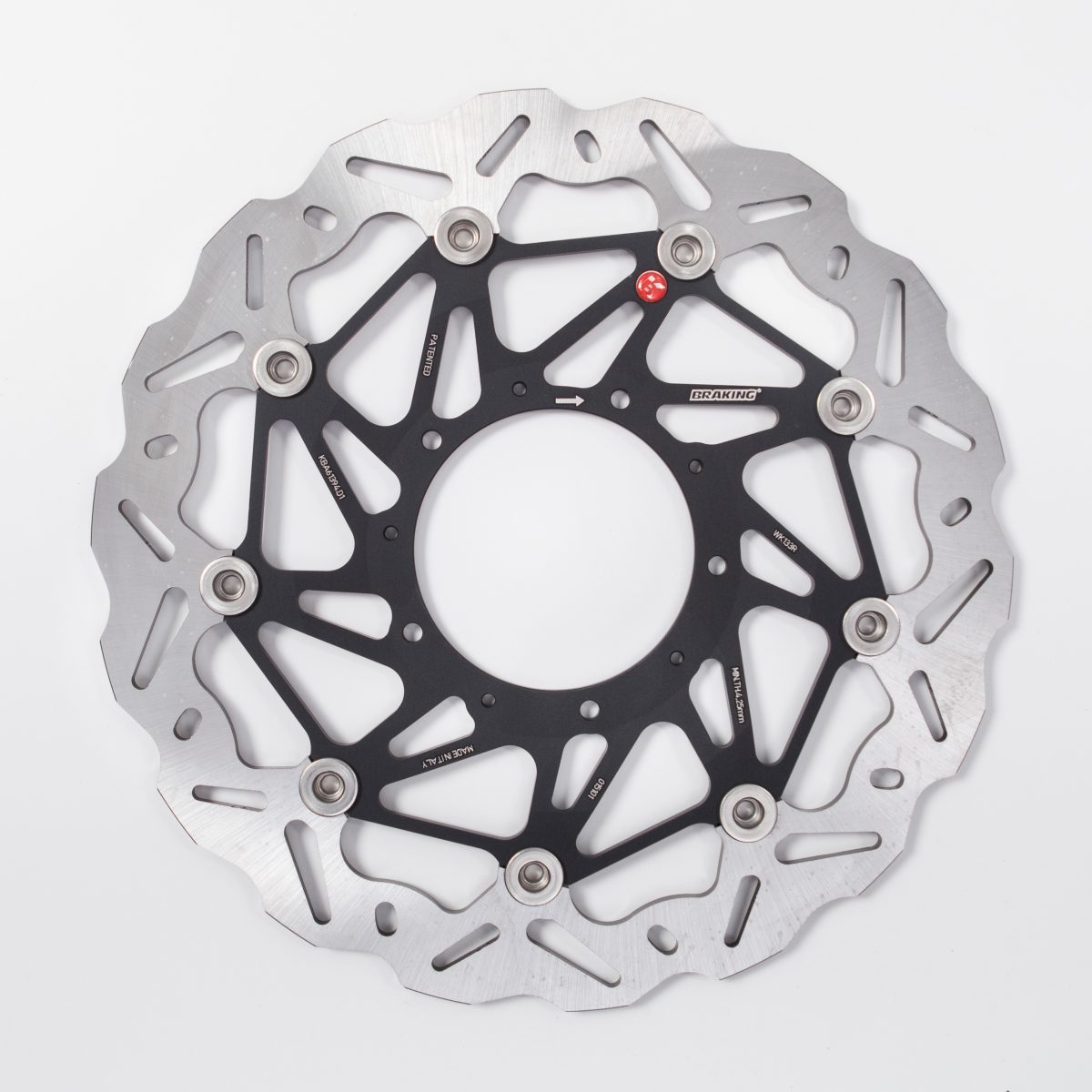 BRAKE DISC WAVE FLOATING AL-HUB SK2 310