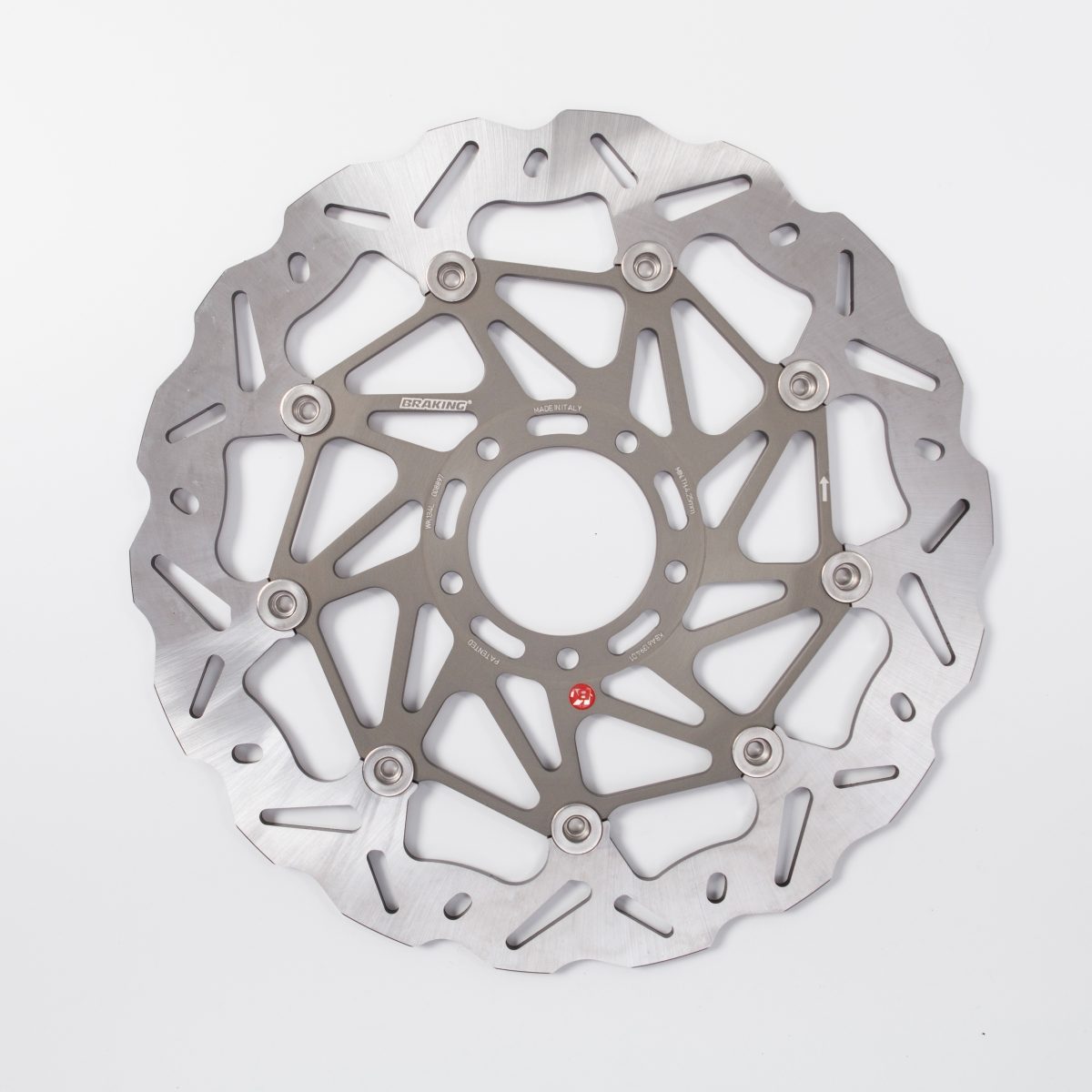 BRAKE DISC WAVE FLOATING AL-HUB SK2 330