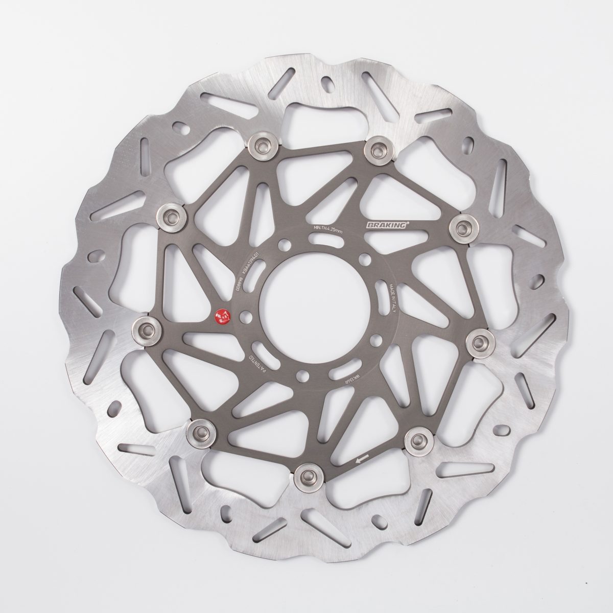 BRAKE DISC WAVE FLOATING AL-HUB SK2 330