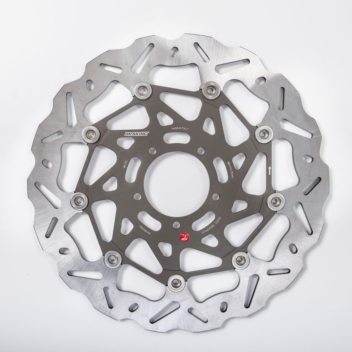 BRAKE DISC WAVE FLOATING AL-HUB SK2 330