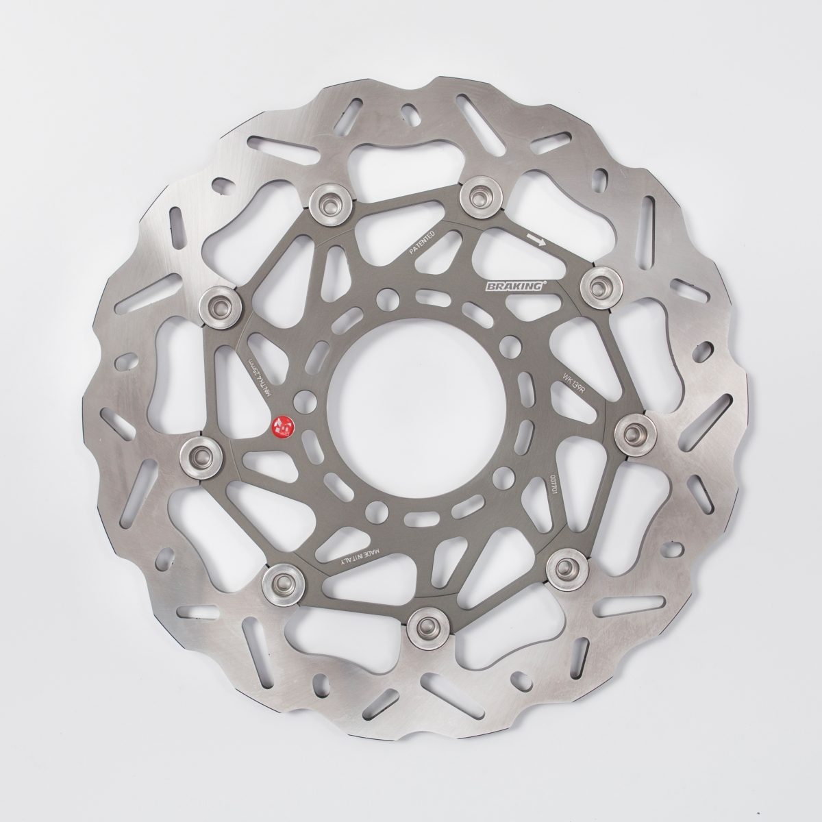 BRAKE DISC WAVE FLOATING AL-HUB SK2 300
