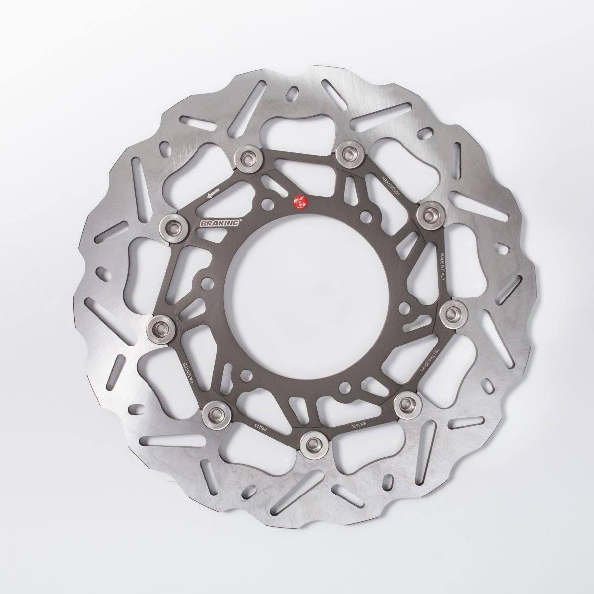 BRAKE DISC WAVE FLOATING AL-HUB SK2 310