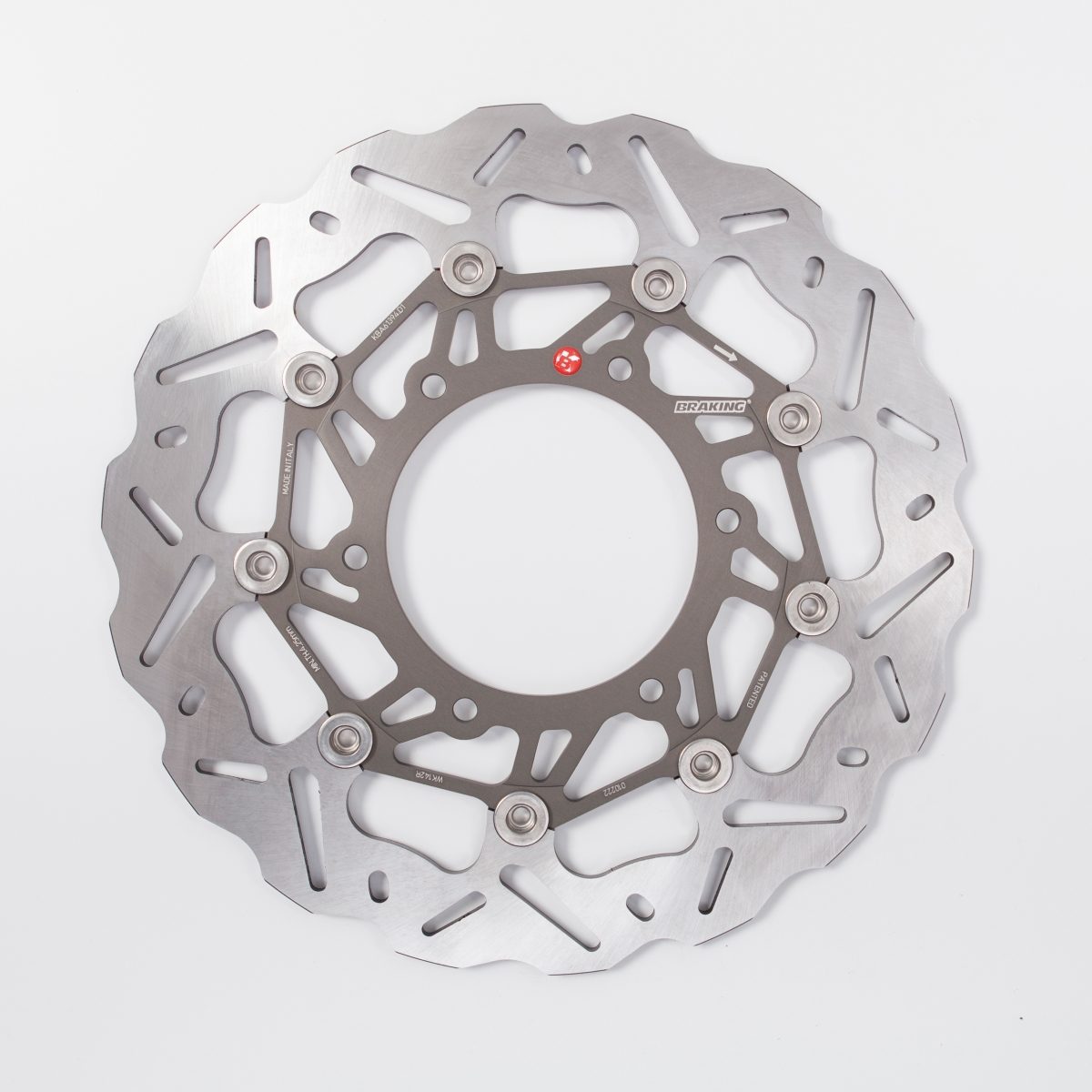 BRAKE DISC WAVE FLOATING AL-HUB SK2 310