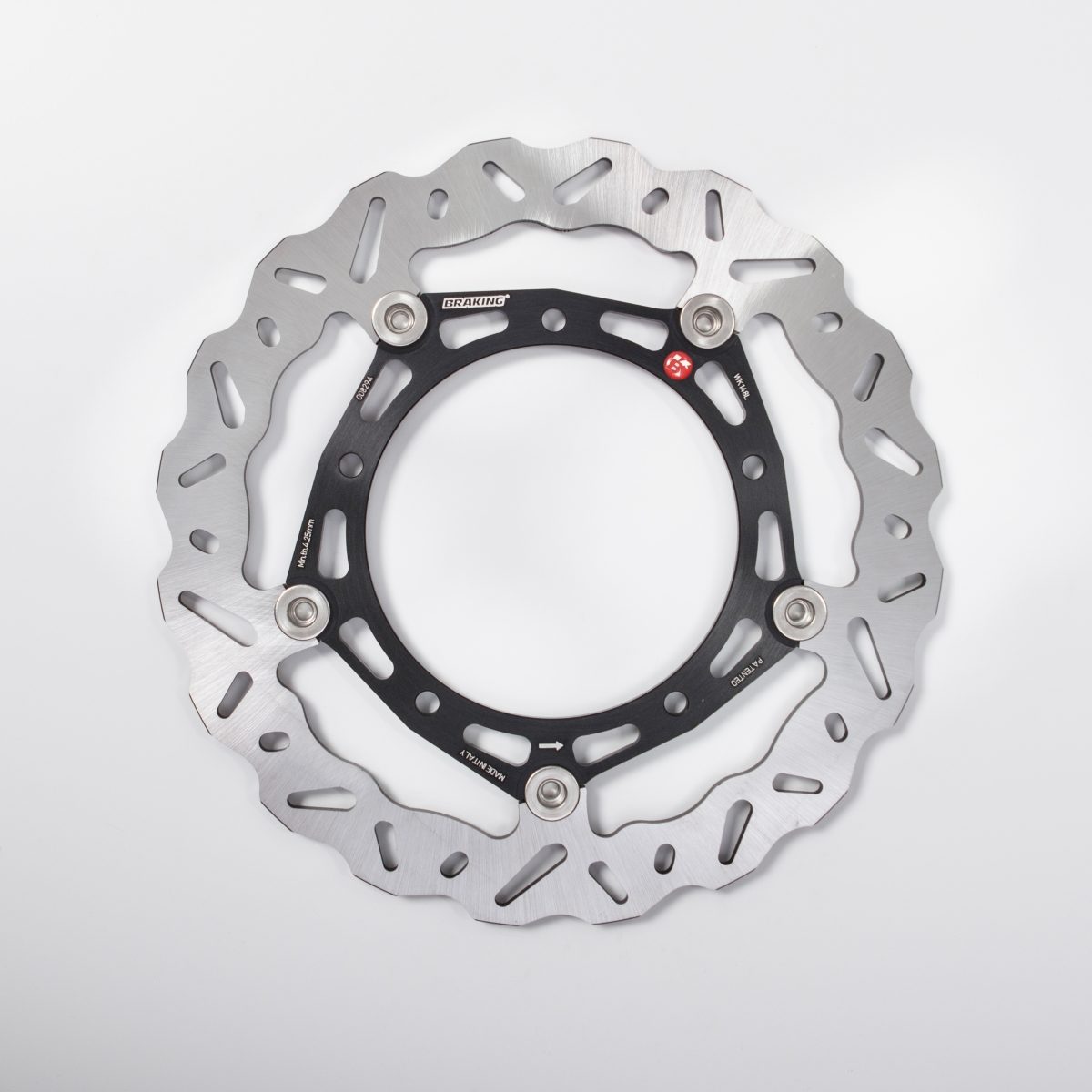 BRAKE DISC WAVE FLOATING AL-HUB SK2 282