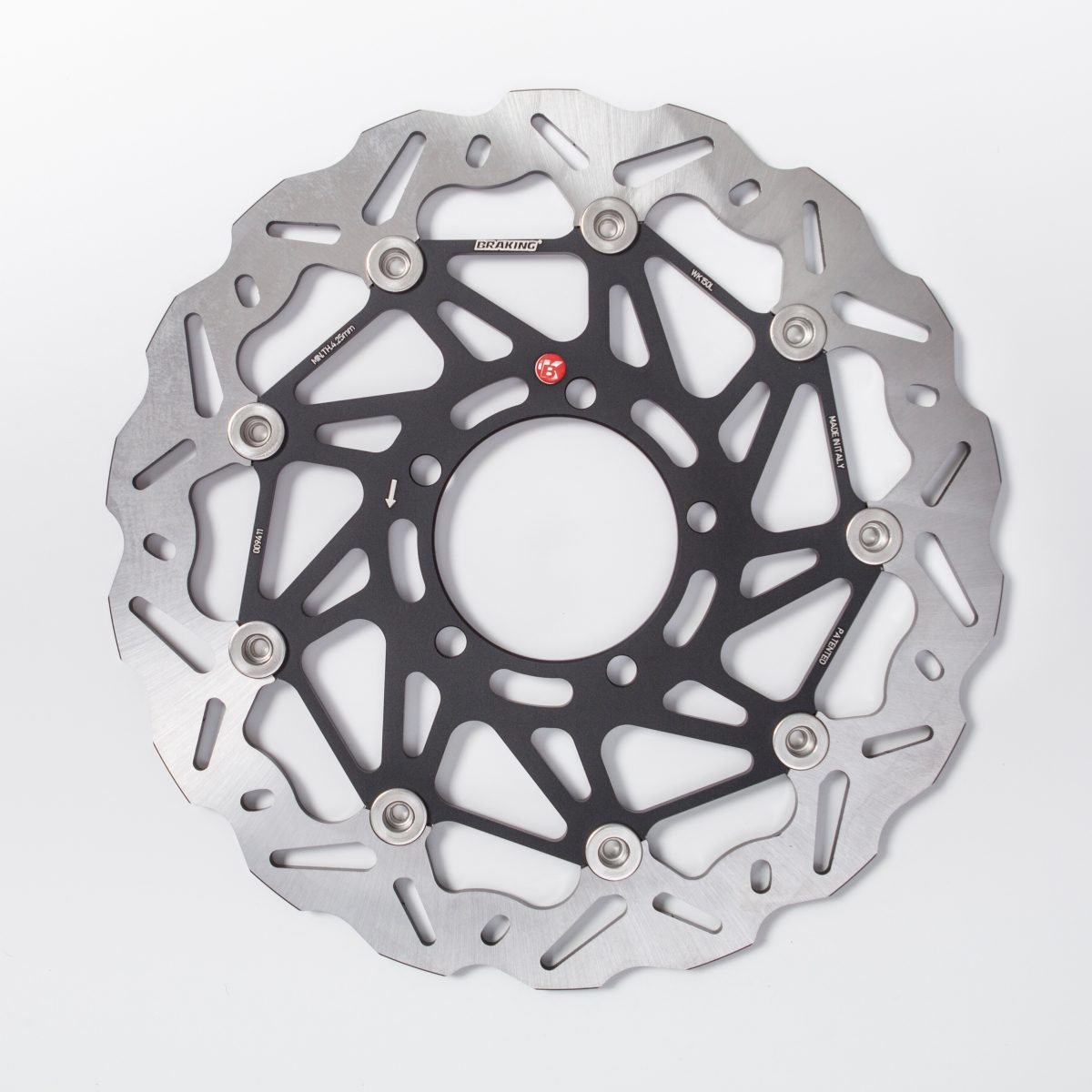 BRAKE DISC WAVE FLOATING AL-HUB SK2 310