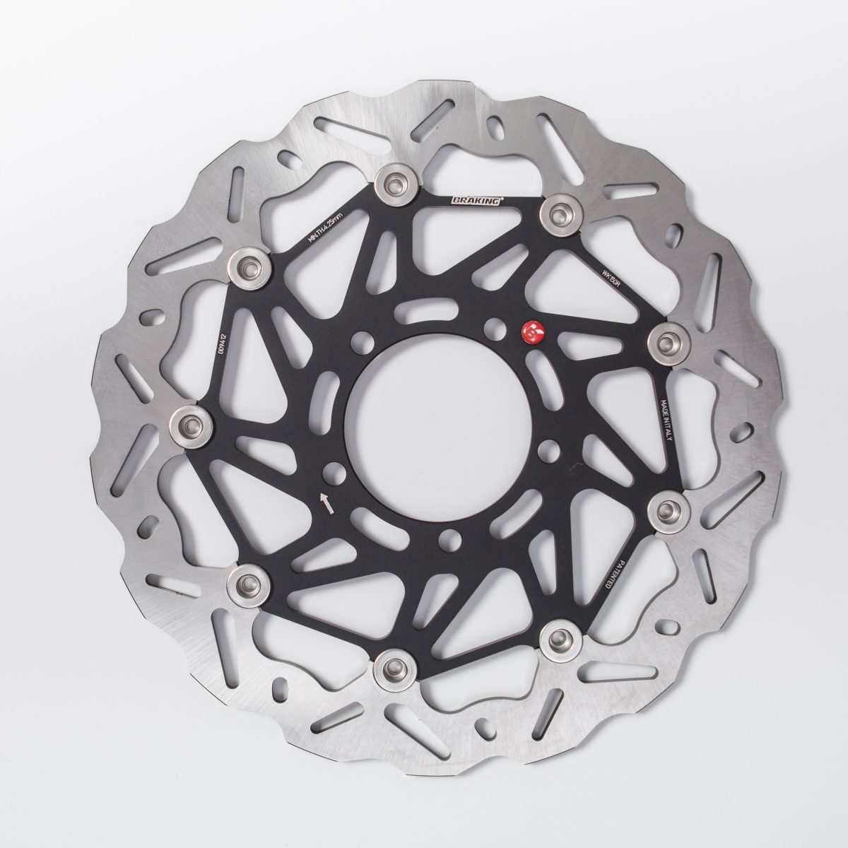 BRAKE DISC WAVE FLOATING AL-HUB SK2 310