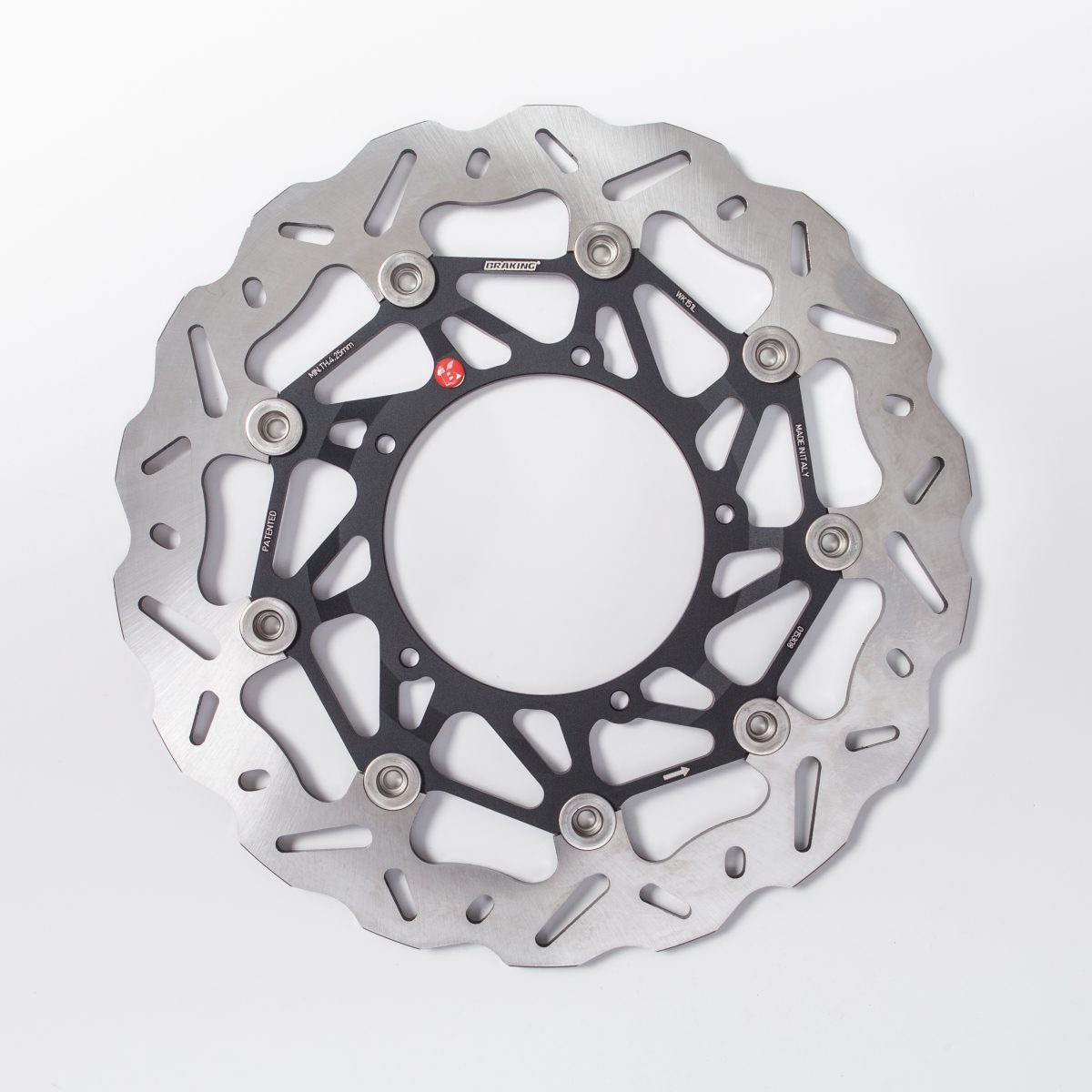 BRAKE DISC WAVE FLOATING AL-HUB SK2 296