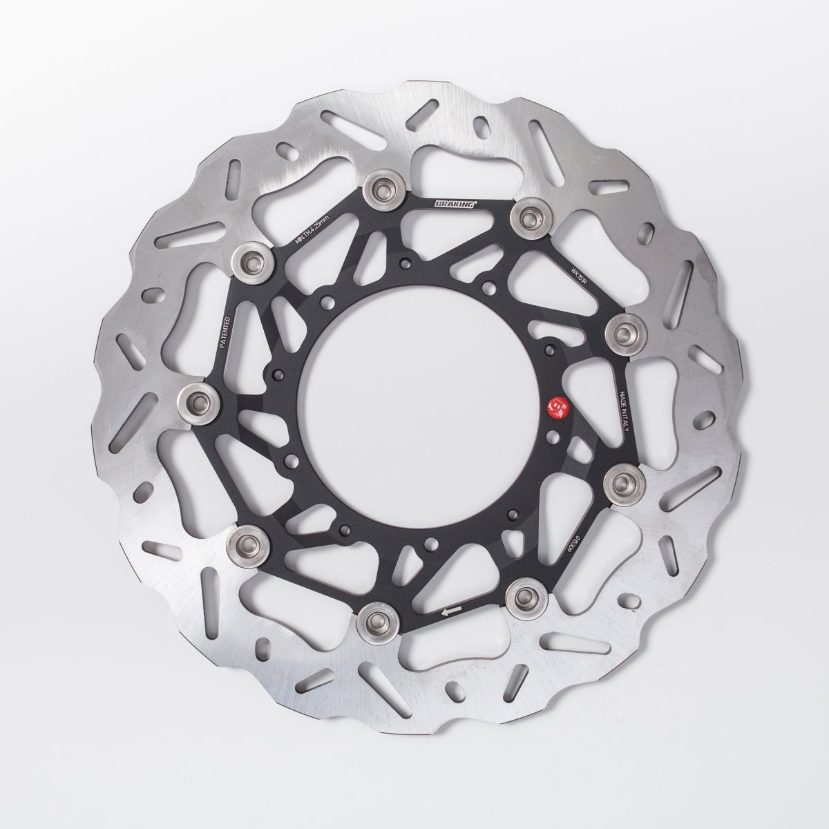 BRAKE DISC WAVE FLOATING AL-HUB SK2 296