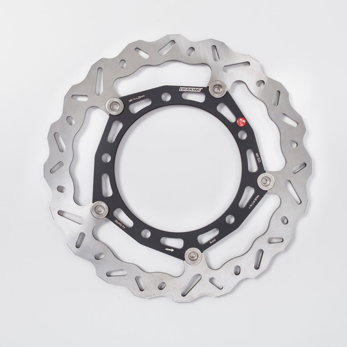 BRAKE DISC WAVE FLOATING AL-HUB SK2 300