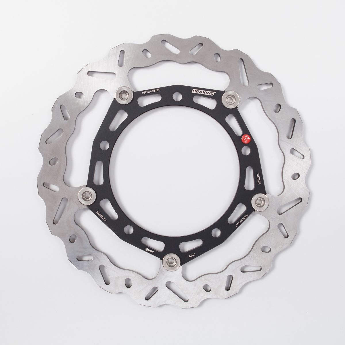 BRAKE DISC WAVE FLOATING AL-HUB SK2 300