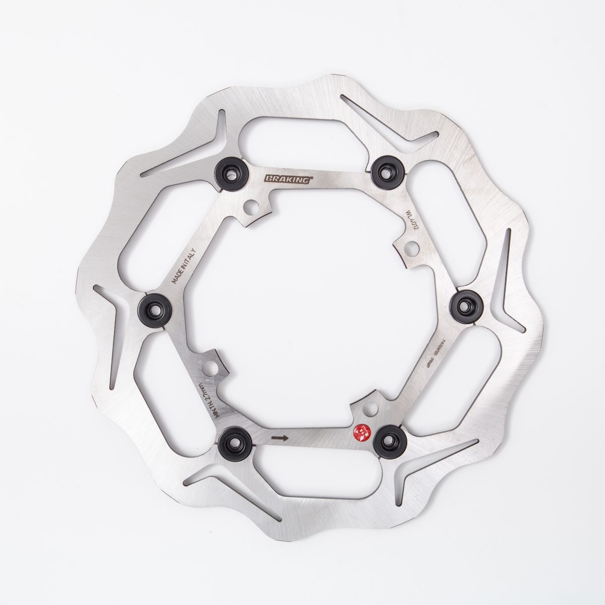 BRAKE DISC WAVE FLOATING STEEL HUB 270