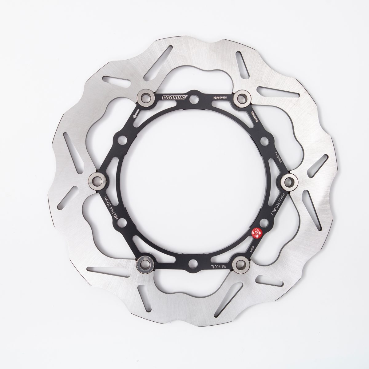 BRAKE DISC WAVE FLOATING STEEL HUB