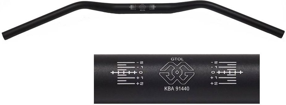 GTO ALUMINUM HANDLEBAR LOW BLACK