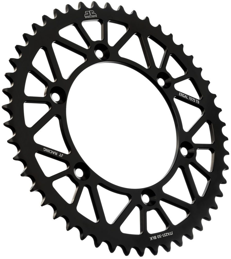 REAR RACELITE ALU 50T BLACK, 520