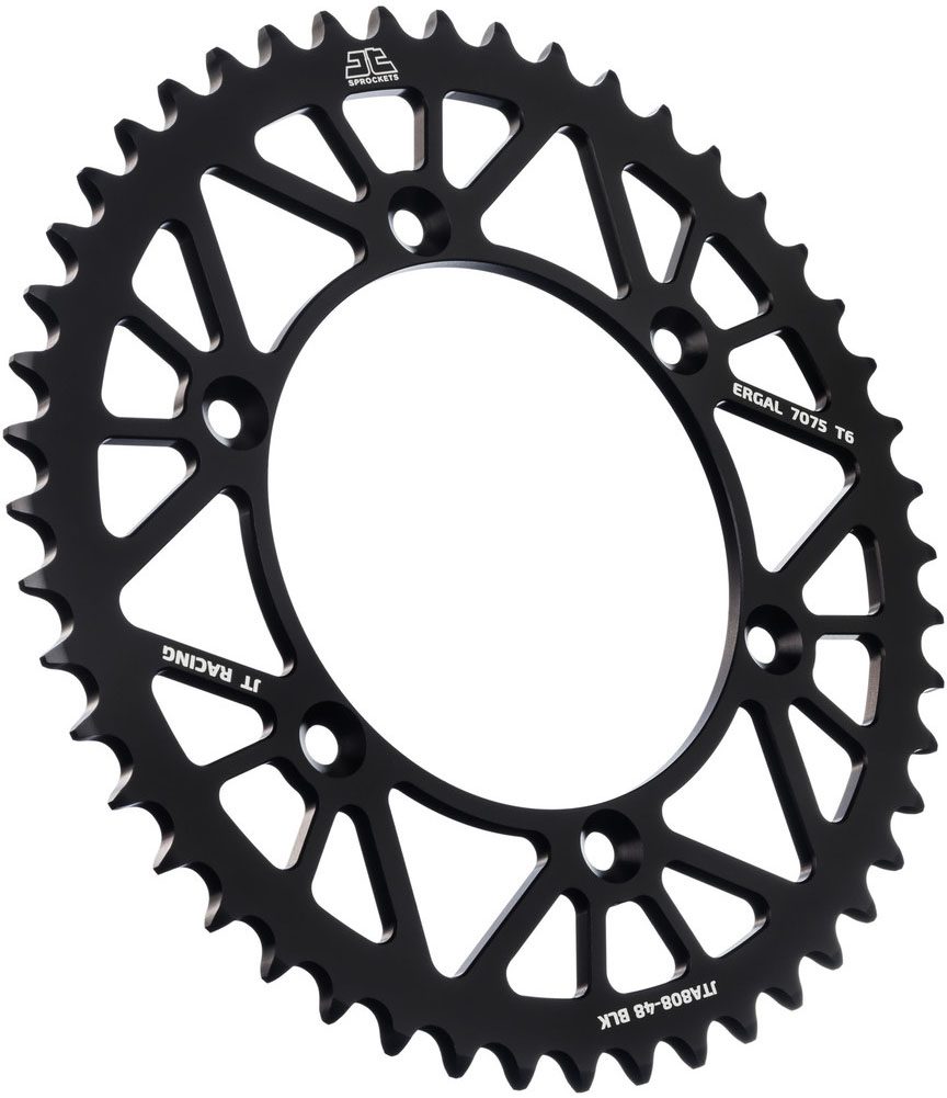 REAR RACELITE ALU 48T BLACK, 520