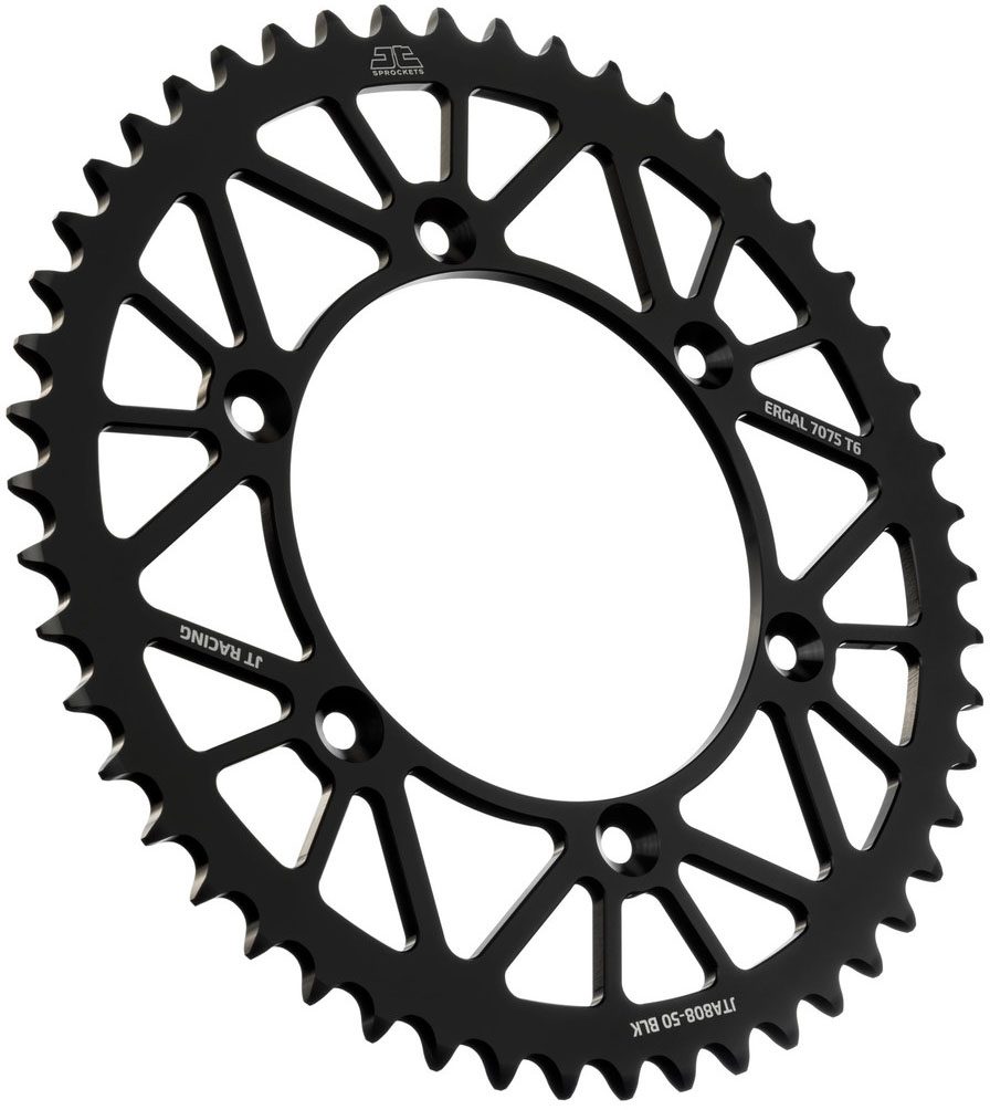 REAR RACELITE ALU 50T BLACK, 520