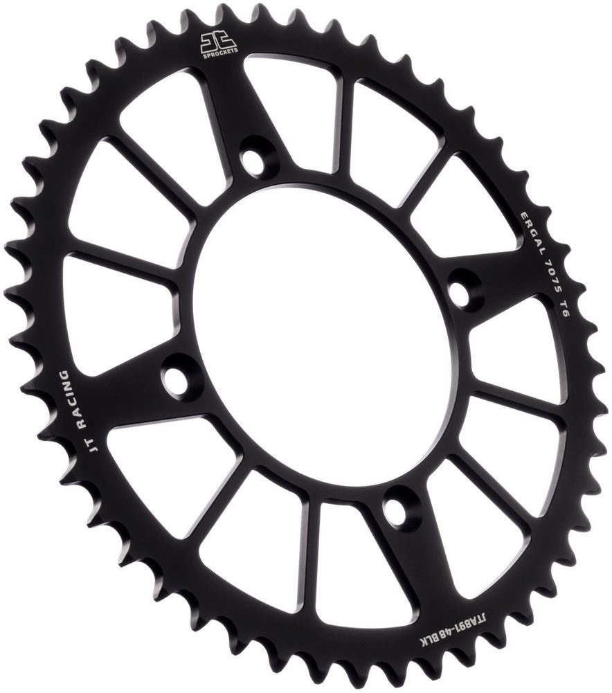 REAR RACELITE ALU 48T BLACK, 520