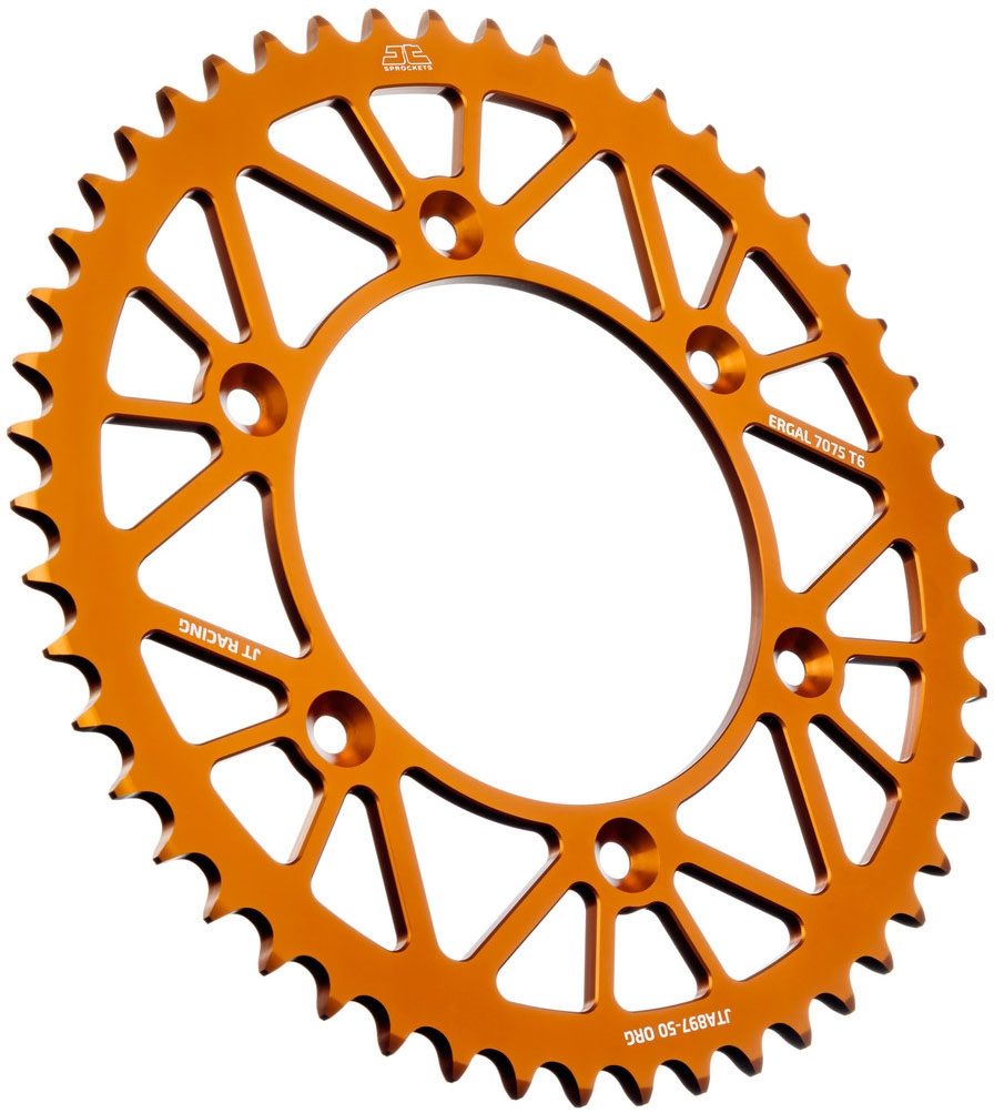 REAR RACELITE ALU 50T ORANGE, 520