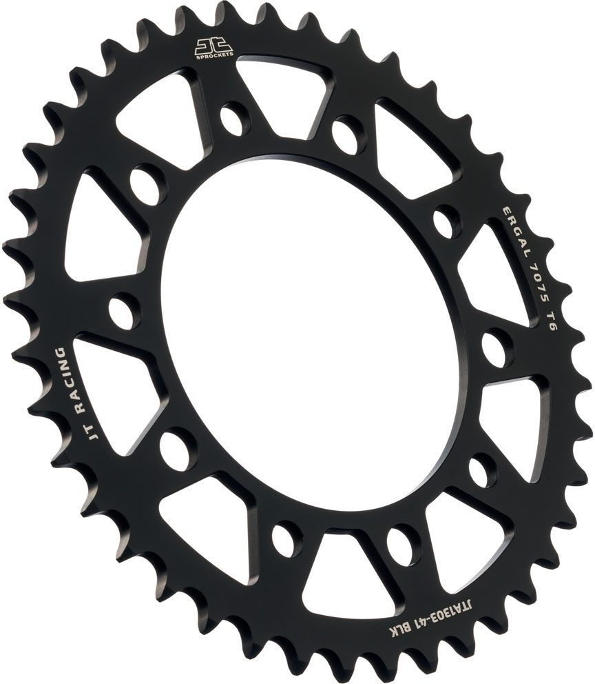 REAR RACELITE ALU 41T, 520, BLK