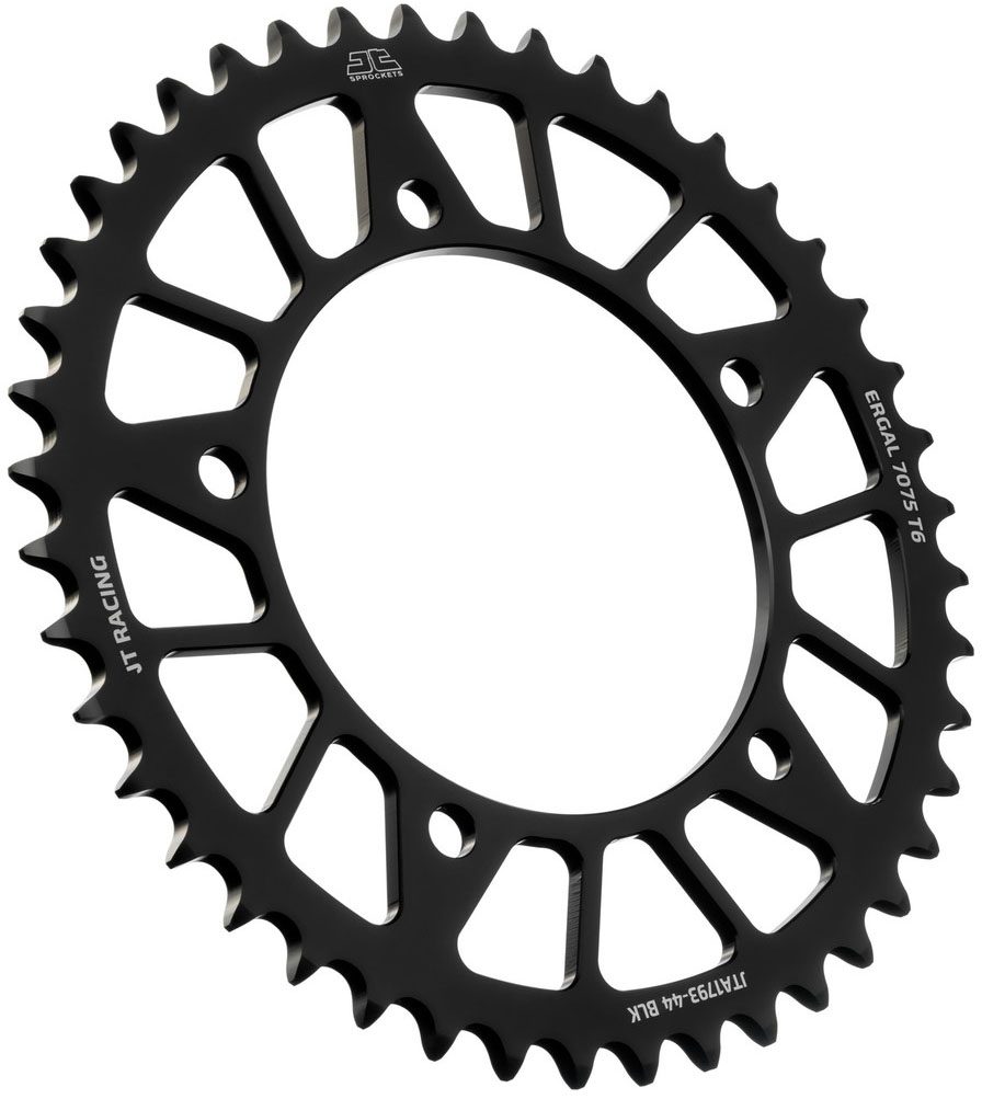 REAR RACELITE ALU 44T BLACK, 520