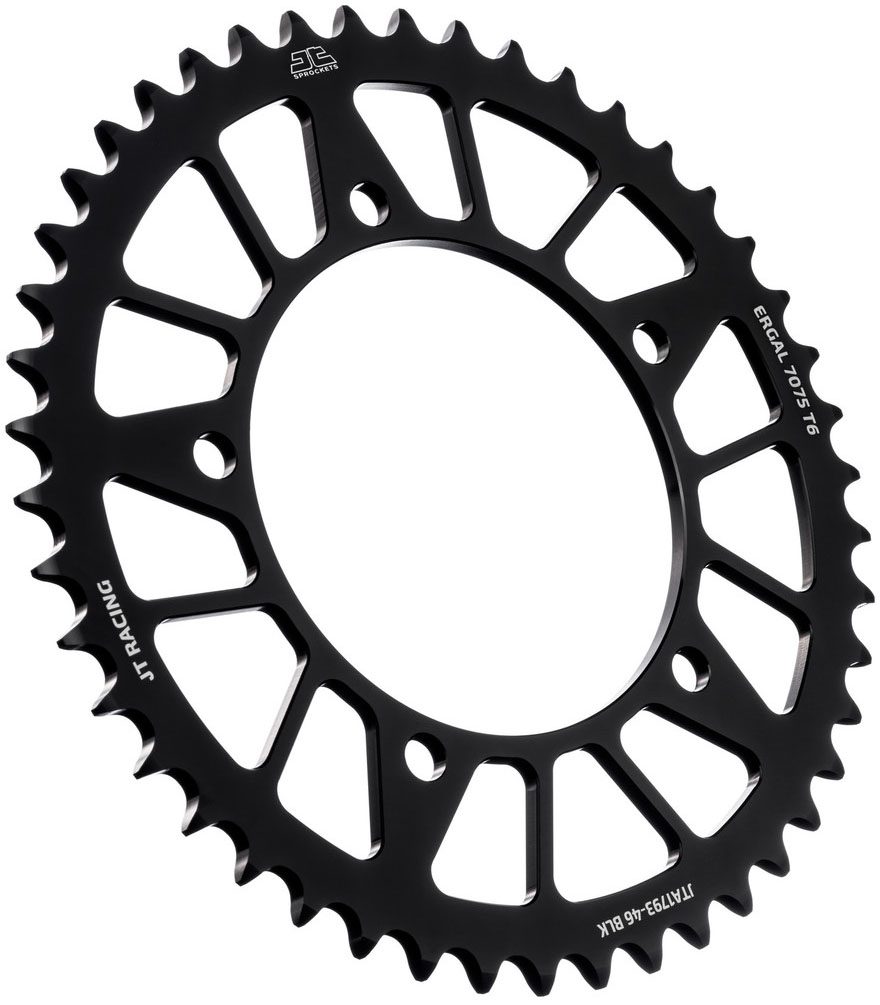 REAR RACELITE ALU 46T BLACK, 520