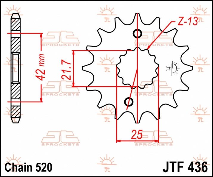 FRONT STEEL 13T, 520 foto 2