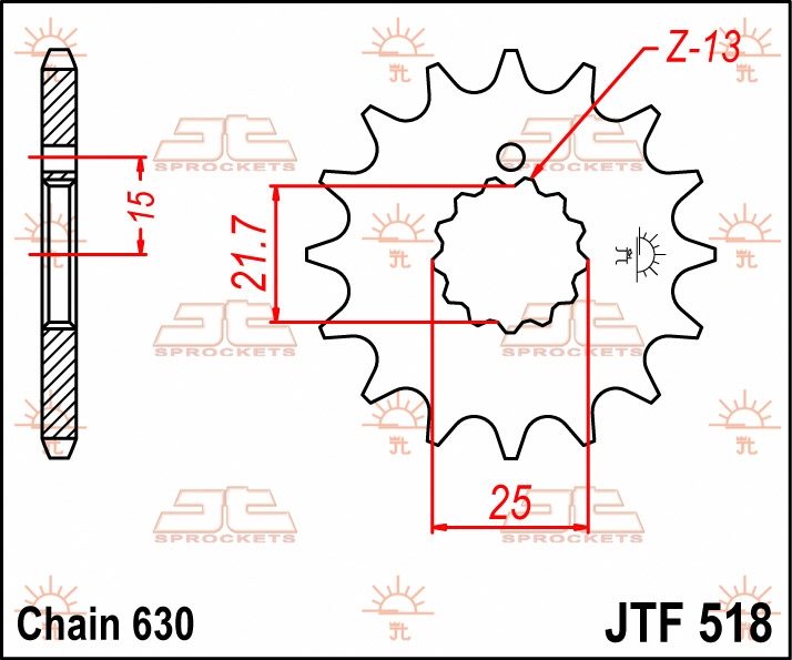 FRONT STEEL 13T, 630 foto 2