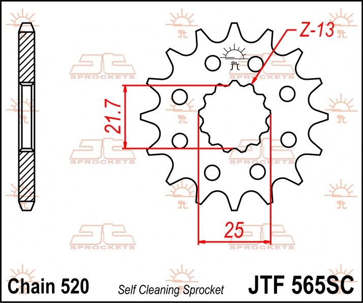 FRONT STEEL 12T, 520