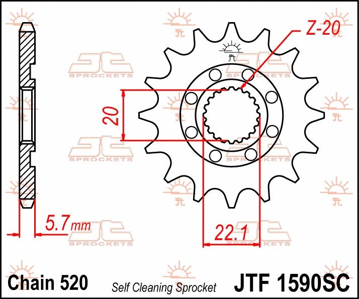 FRONT STEEL SC 13T, 520 foto 2