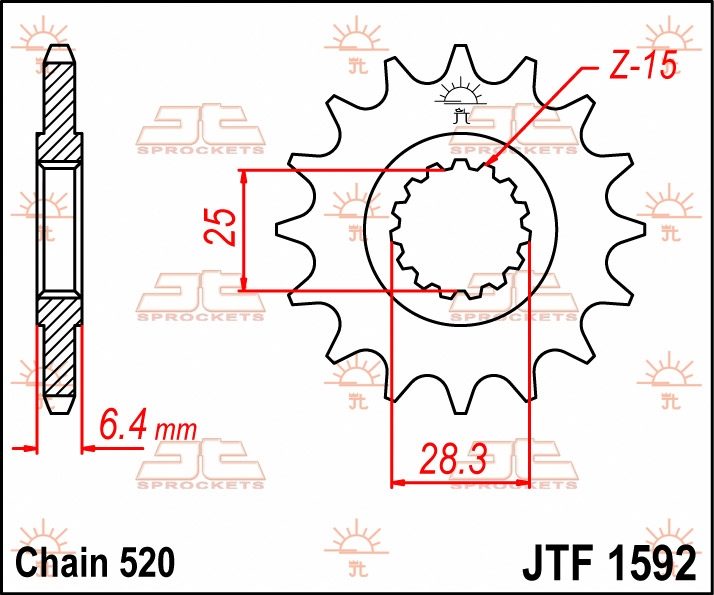 FRONT STEEL 14T, 520 foto 2