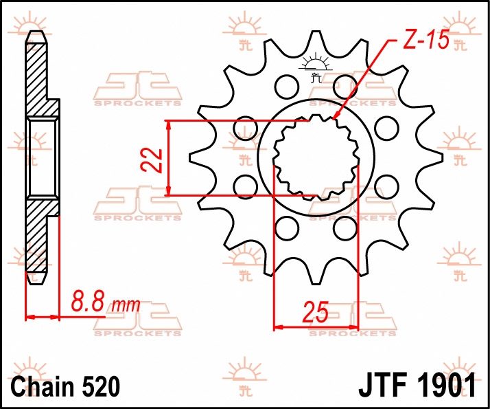 FRONT STEEL 11T, 520 foto 2
