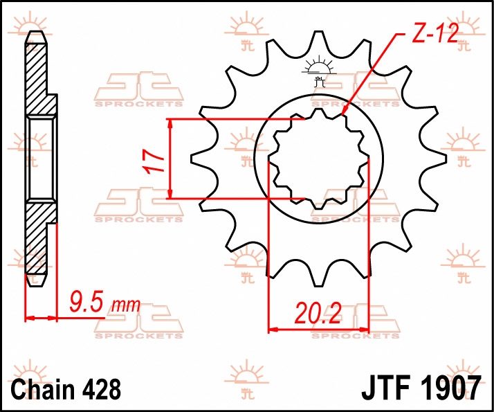 FRONT STEEL 14T, 428 foto 2