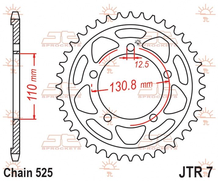 REAR STEEL 44T, 525 foto 2